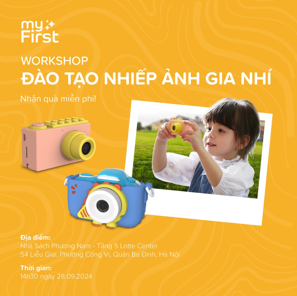 Workshop "Đào tạo nhiếp ảnh gia nhí" mừng sinh nhật LOTTE ngày 28.9.2024