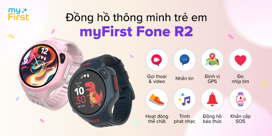 Đồng hồ thông minh trẻ em có sẵn eSim data có đáng mua? myFirst Vietnam